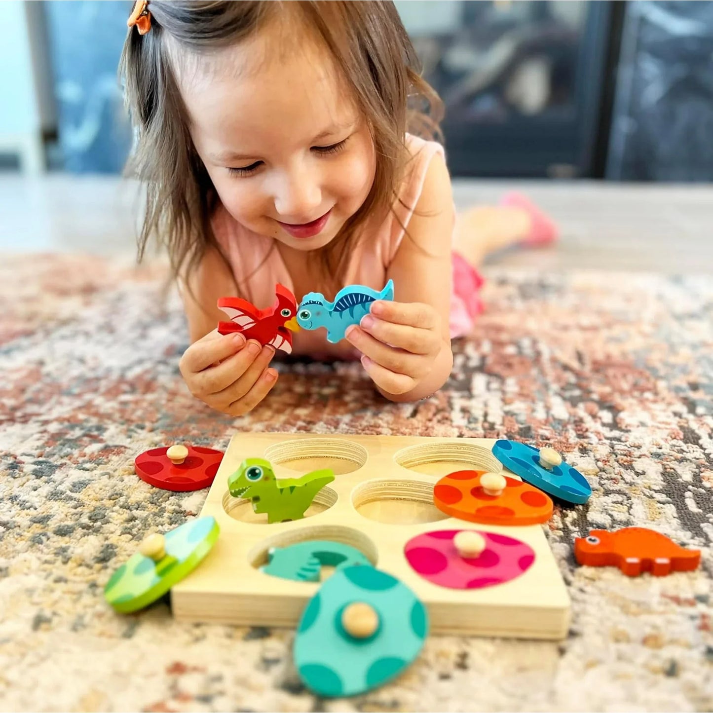 Rasa Sayang Montessori Dino Hatch & Match Set