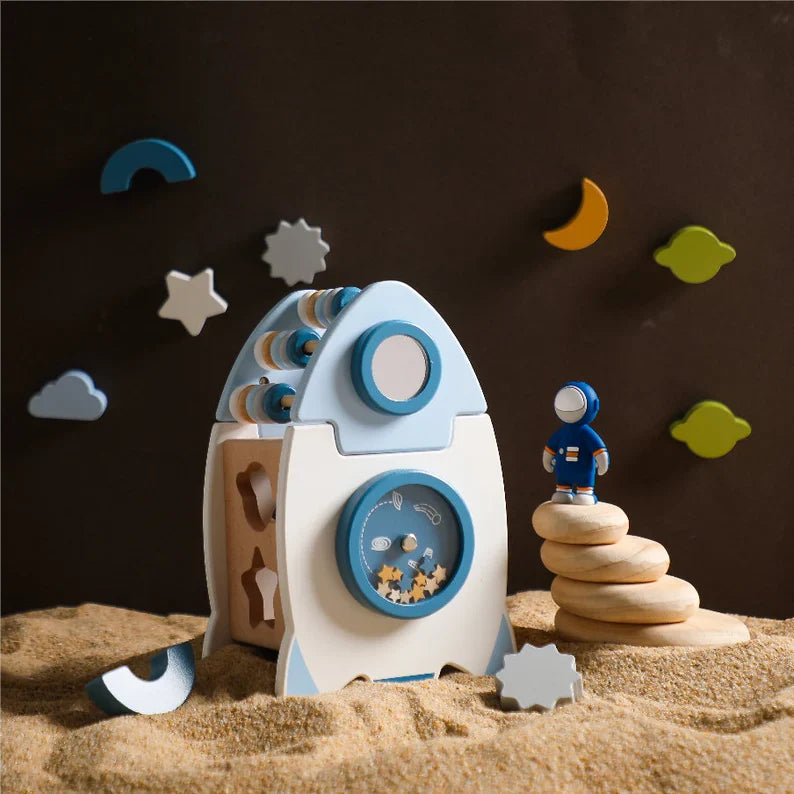 Rasa Sayang Montessori 7-in-1 STEM Learning Rocket