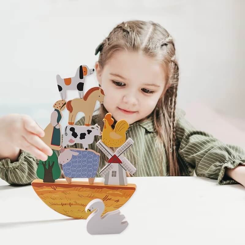 Rasa Sayang Montessori Travelling Farm Set