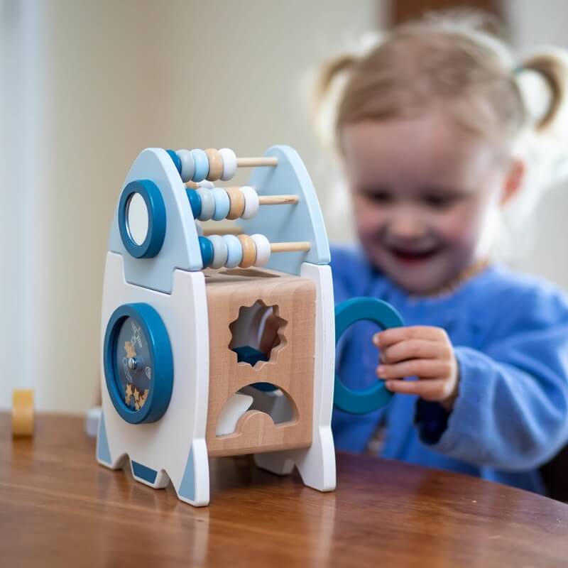Rasa Sayang Montessori 7-in-1 STEM Learning Rocket