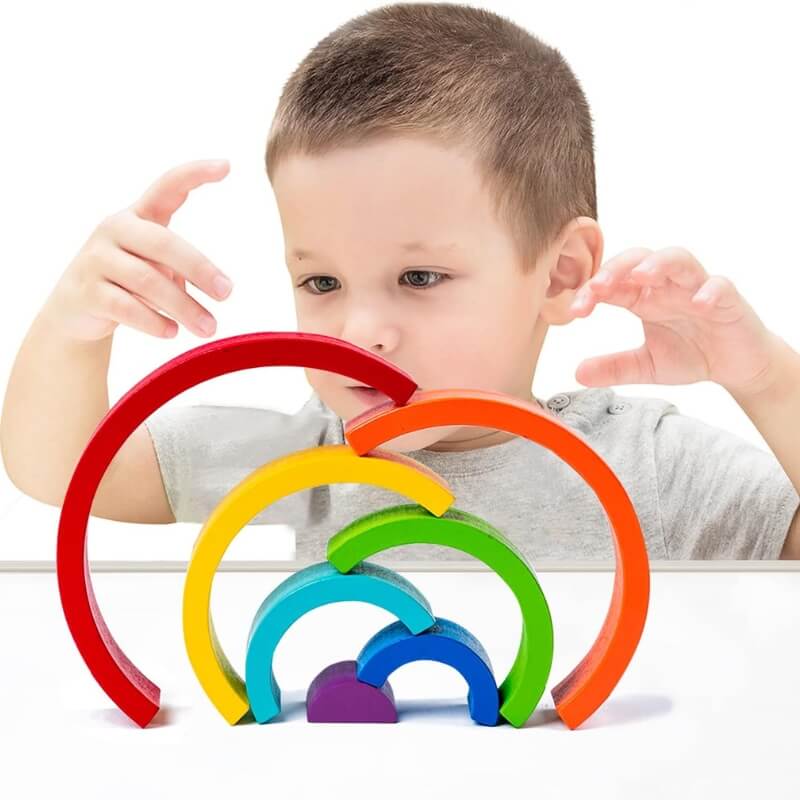 Rasa Sayang Montessori Rainbow Set