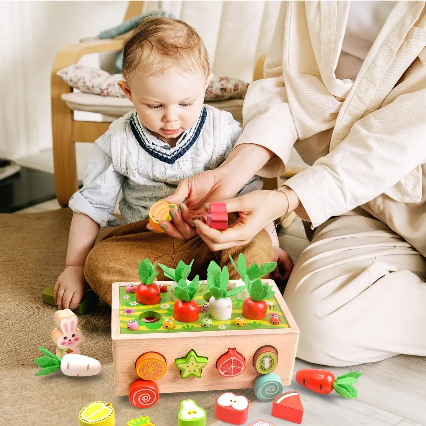 Rasa Sayang Montessori Carrot Wheels