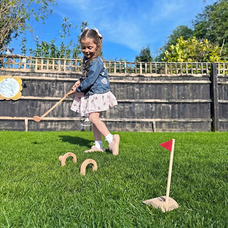 Rasa Sayang Montessori Premium Wooden Golf Set
