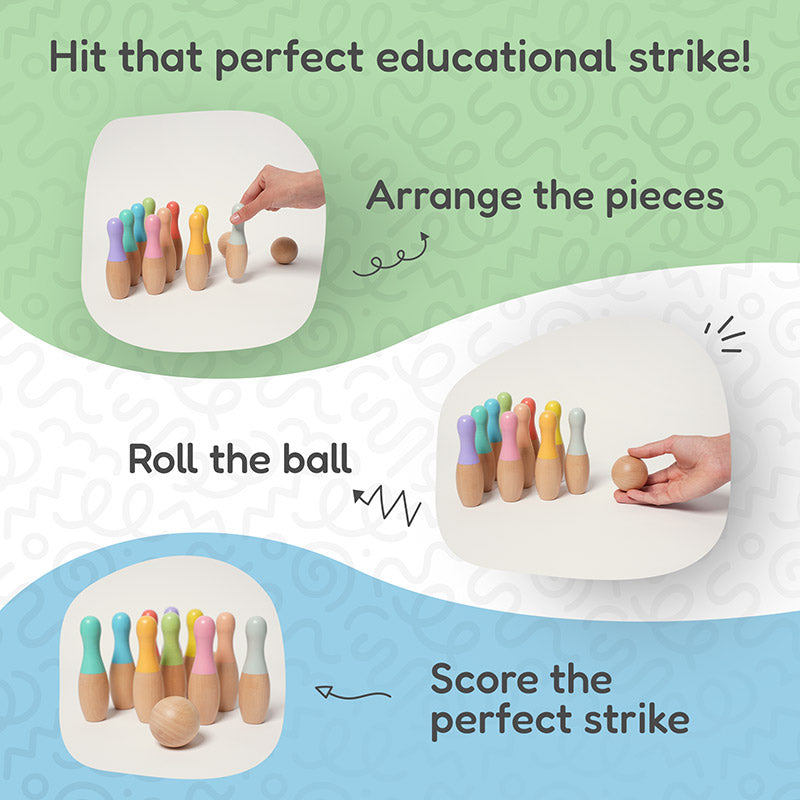 Rasa Sayang Montessori Bowling Set
