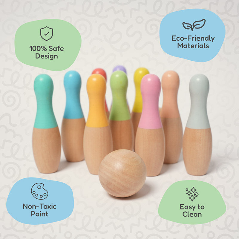 Rasa Sayang Montessori Bowling Set
