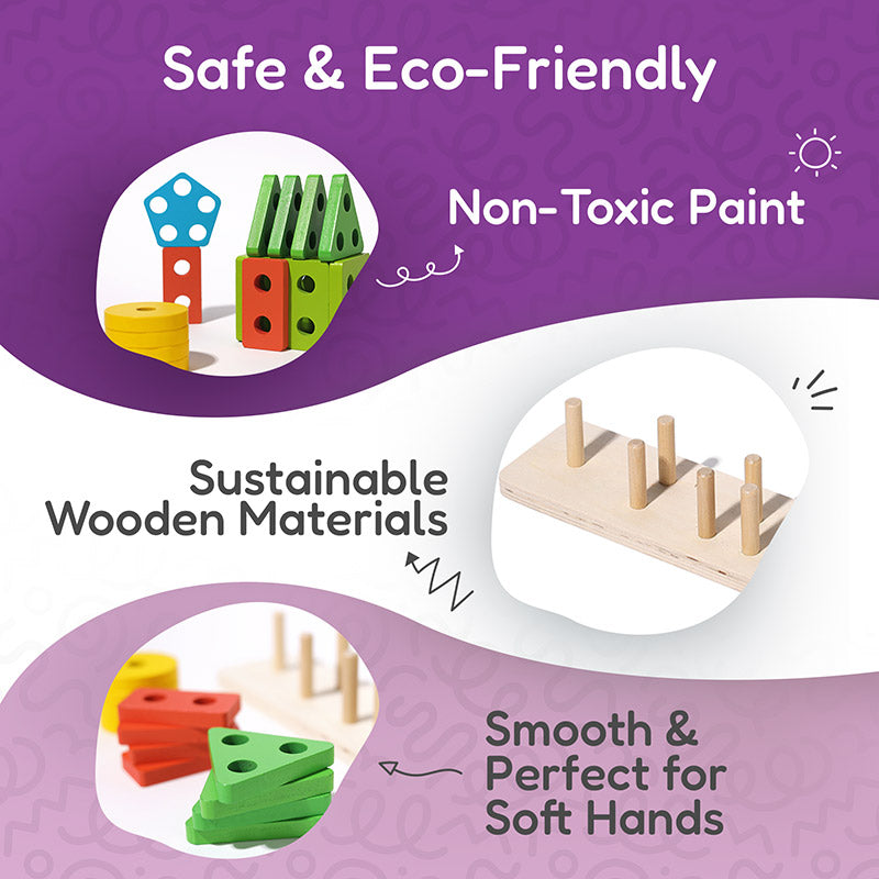 Rasa Sayang Montessori Building Blocks Set