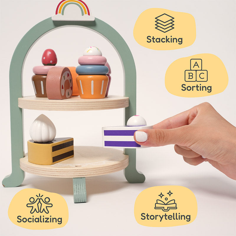 Rasa Sayang Montessori Cupcake Stacker