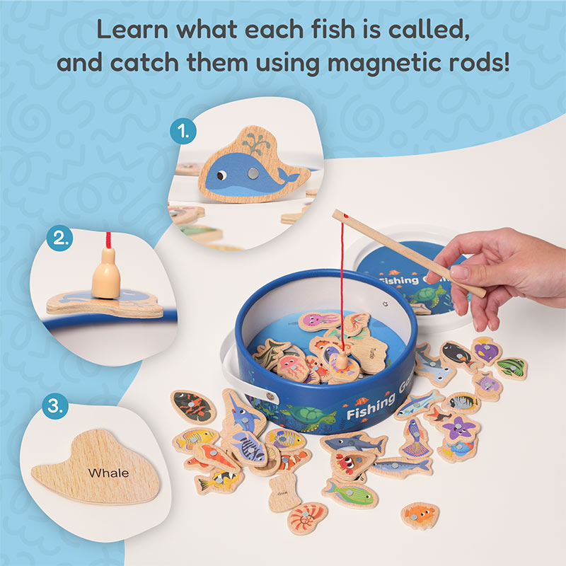 Rasa Sayang Montessori Fishing Game Set