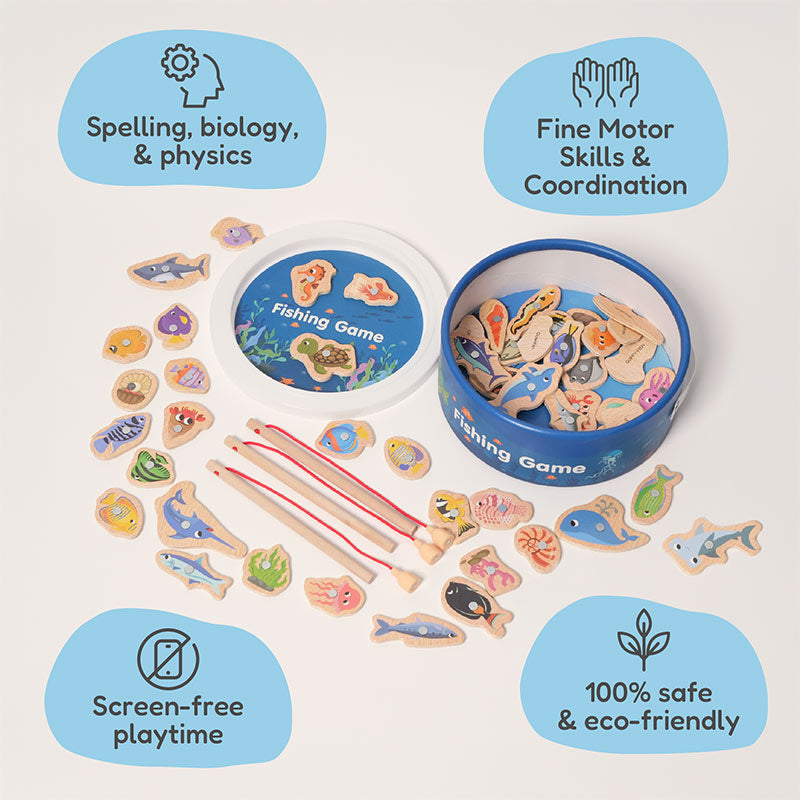 Rasa Sayang Montessori Fishing Game Set