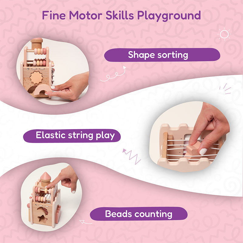 Rasa Sayang Montessori 5-in-1 Learning Castle