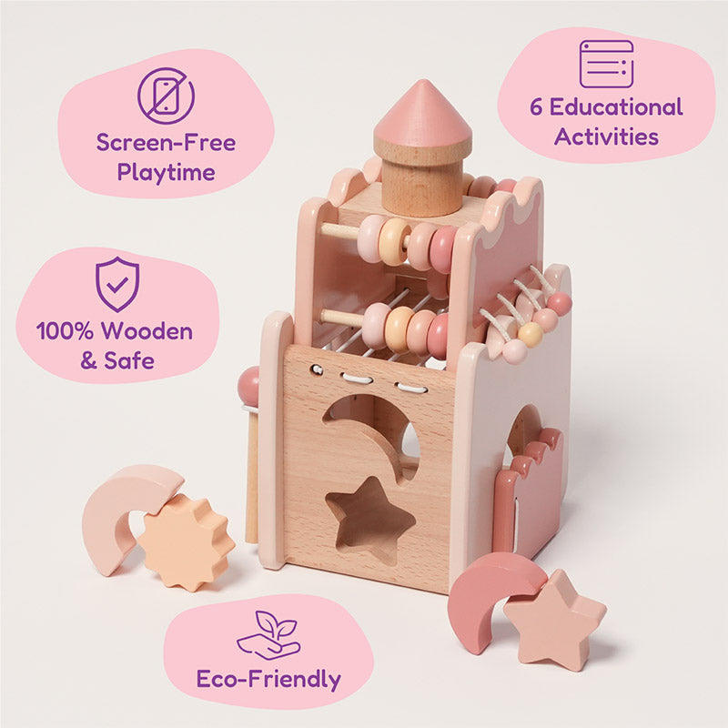 Rasa Sayang Montessori 5-in-1 Learning Castle