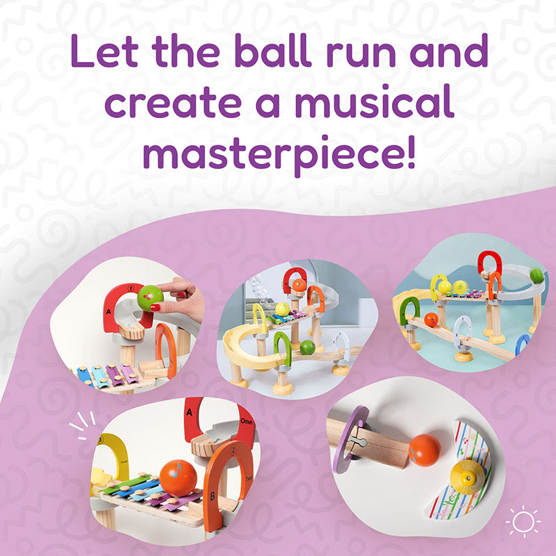 Rasa Sayang Montessori Musical Marble Run