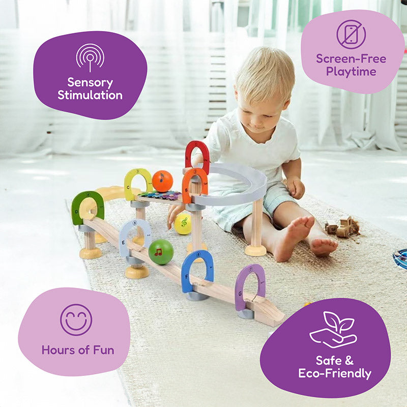 Rasa Sayang Montessori Musical Marble Run