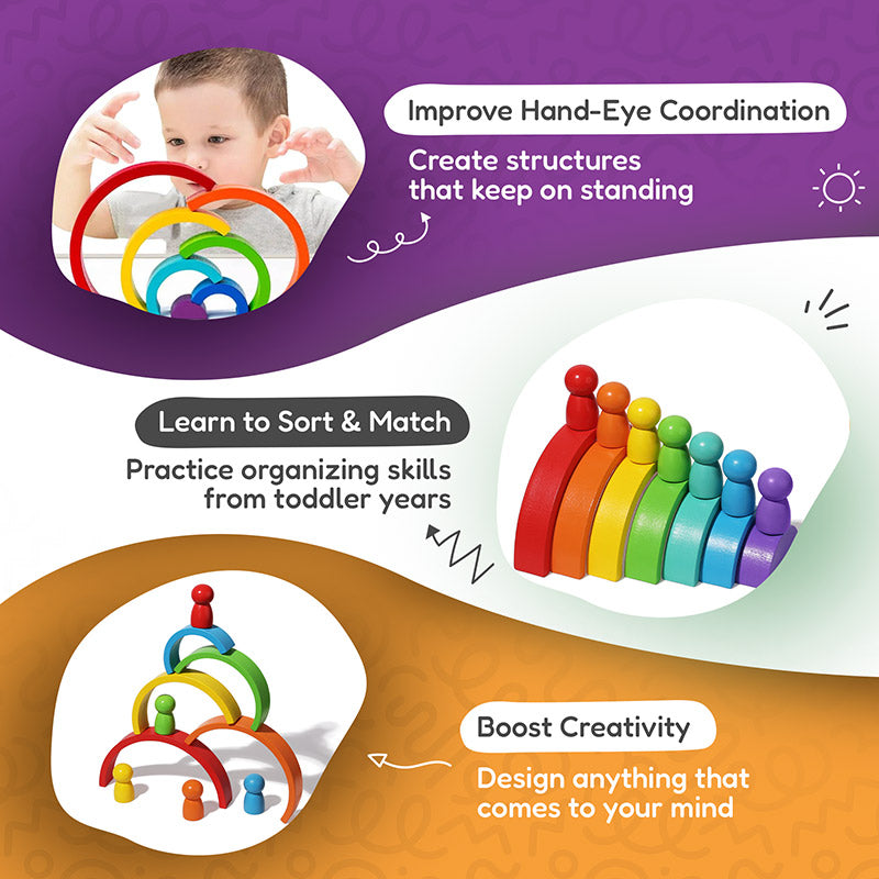Rasa Sayang Montessori Rainbow Set