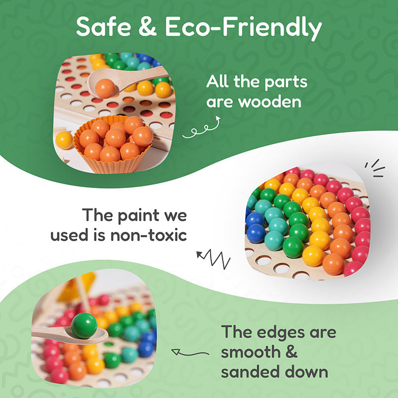 Rasa Sayang Montessori Rainbow Beads