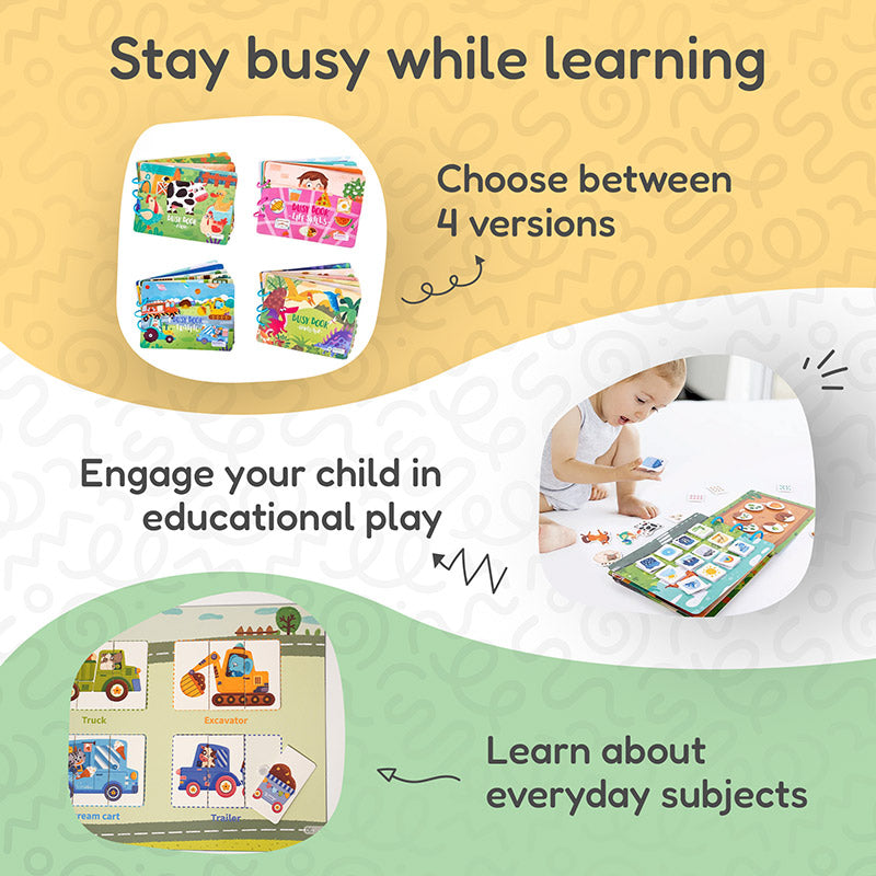 Rasa Sayang Montessori Sticker Busy Book