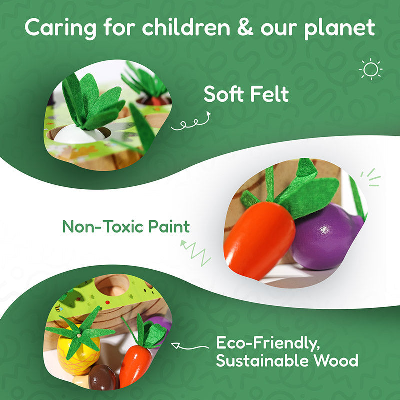 Rasa Sayang Montessori Vegetable Set