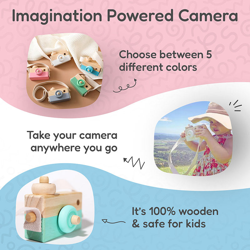 Rasa Sayang Montessori Wooden Camera