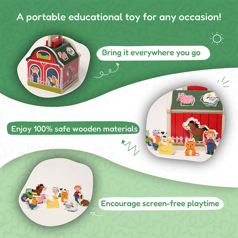 Rasa Sayang Montessori Wooden Farmhouse