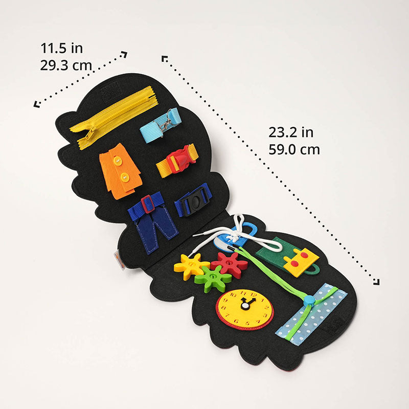 Rasa Sayang Montessori Dino Busy Board