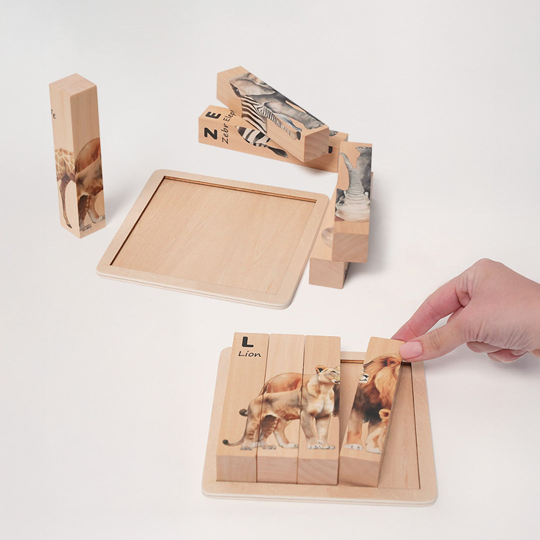 Rasa Sayang Montessori Twist & Match Puzzle