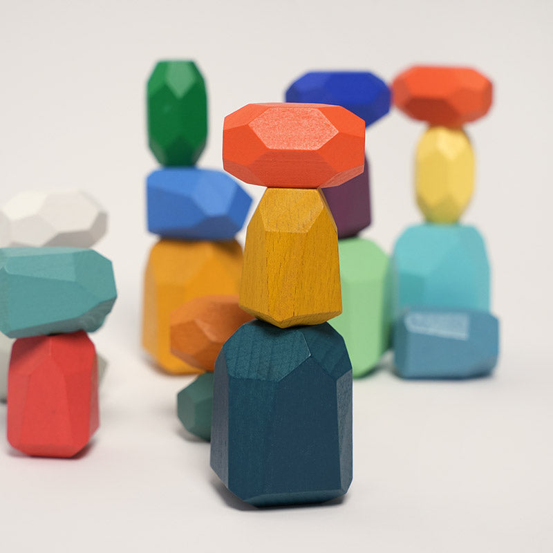 Rasa Sayang Montessori Wooden Stones Set