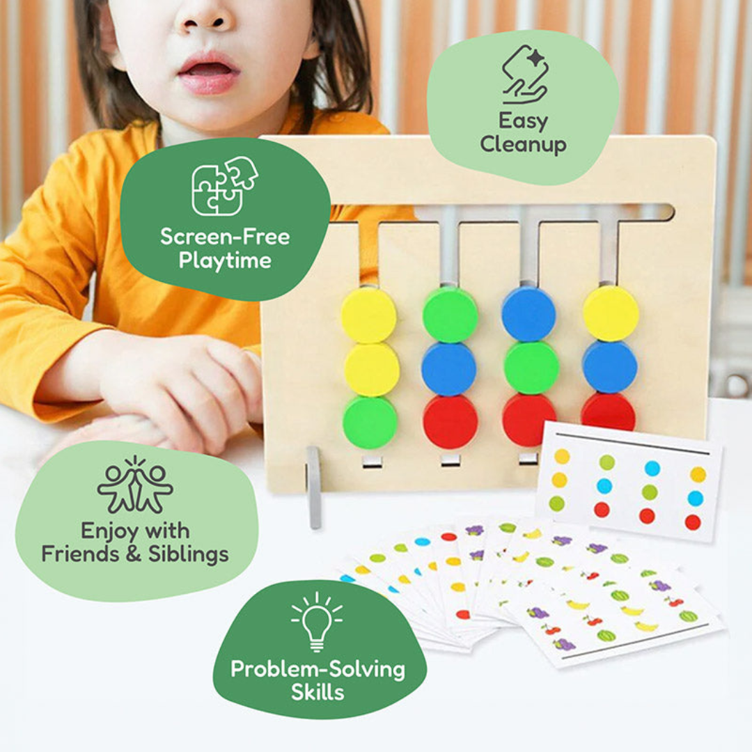 Rasa Sayang Montessori Double-Sided Matching Game