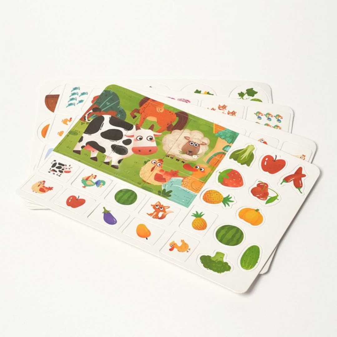 Rasa Sayang Montessori Sticker Busy Book