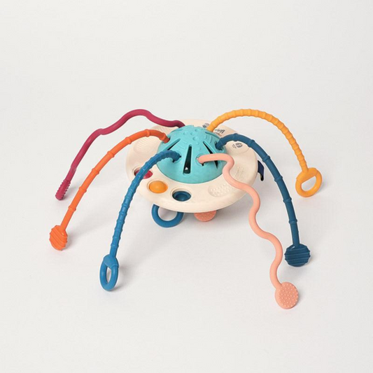 Rasa Sayang Montessori Silicone UFO Pulling Toy