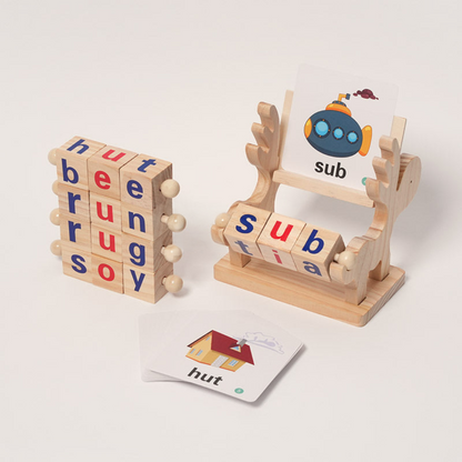 Rasa Sayang Montessori Spin & Spell Set