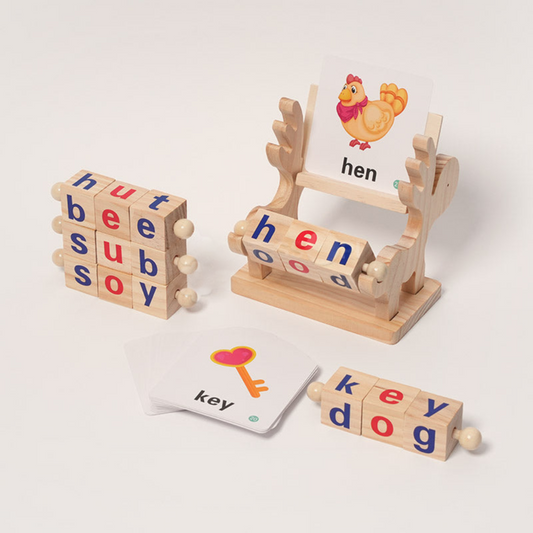 Rasa Sayang Montessori Spin & Spell Set