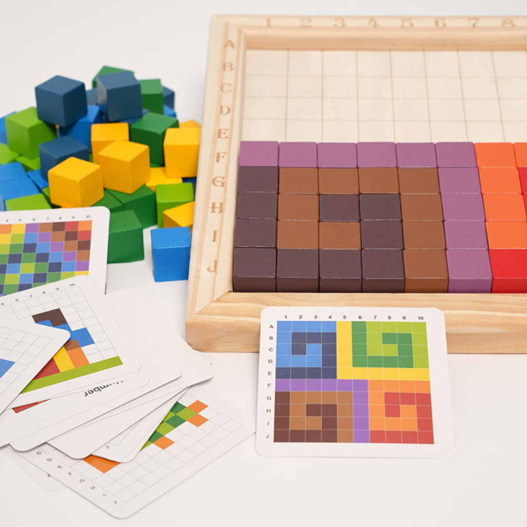 Rasa Sayang Montessori Art Builder Set