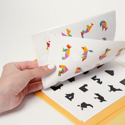 Rasa Sayang Montessori Magnetic Tangram Book