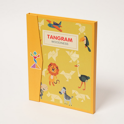 Rasa Sayang Montessori Magnetic Tangram Book