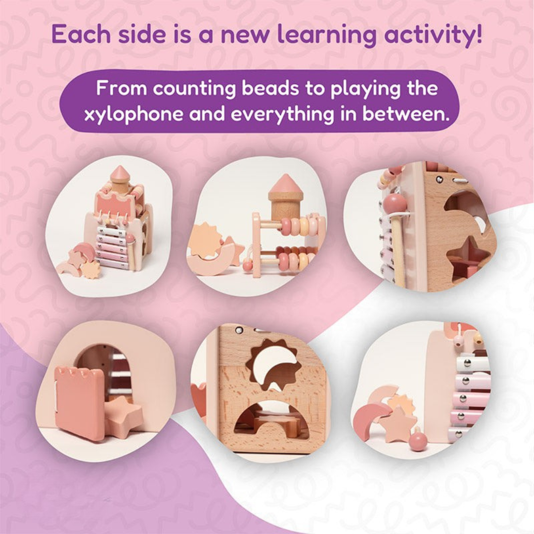 Rasa Sayang Montessori 5-in-1 Learning Castle