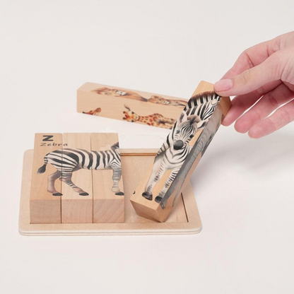 Rasa Sayang Montessori Twist & Match Puzzle