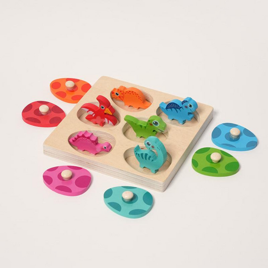 Rasa Sayang Montessori Dino Hatch & Match Set