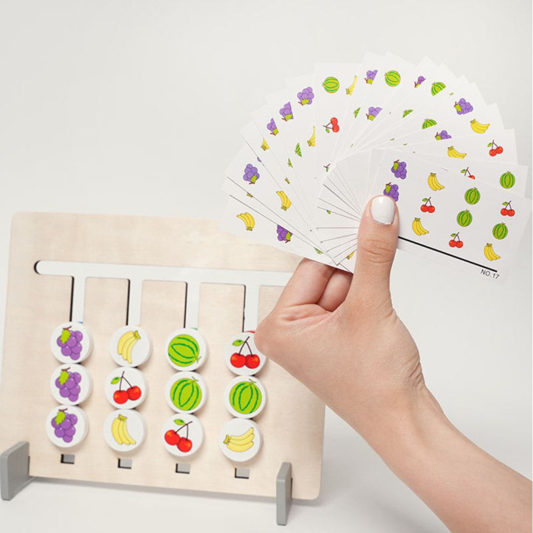 Rasa Sayang Montessori Double-Sided Matching Game