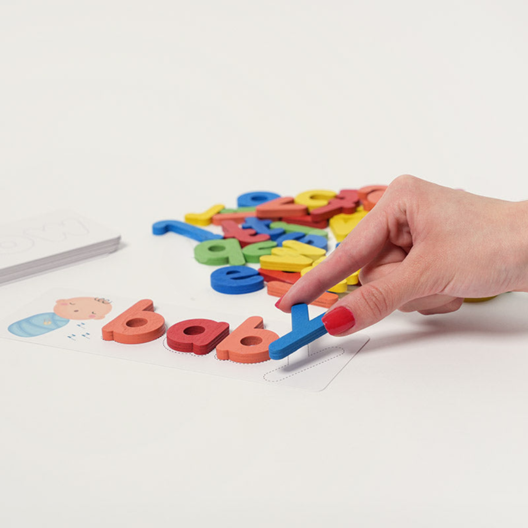 Rasa Sayang Montessori Wooden Spelling Game