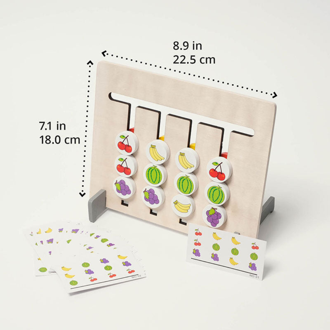 Rasa Sayang Montessori Double-Sided Matching Game