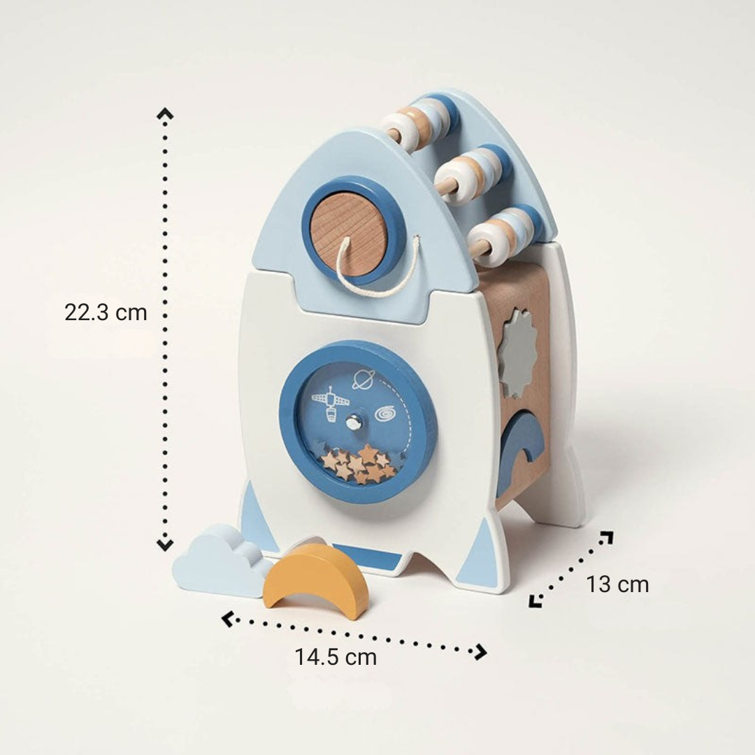 Rasa Sayang Montessori 7-in-1 STEM Learning Rocket
