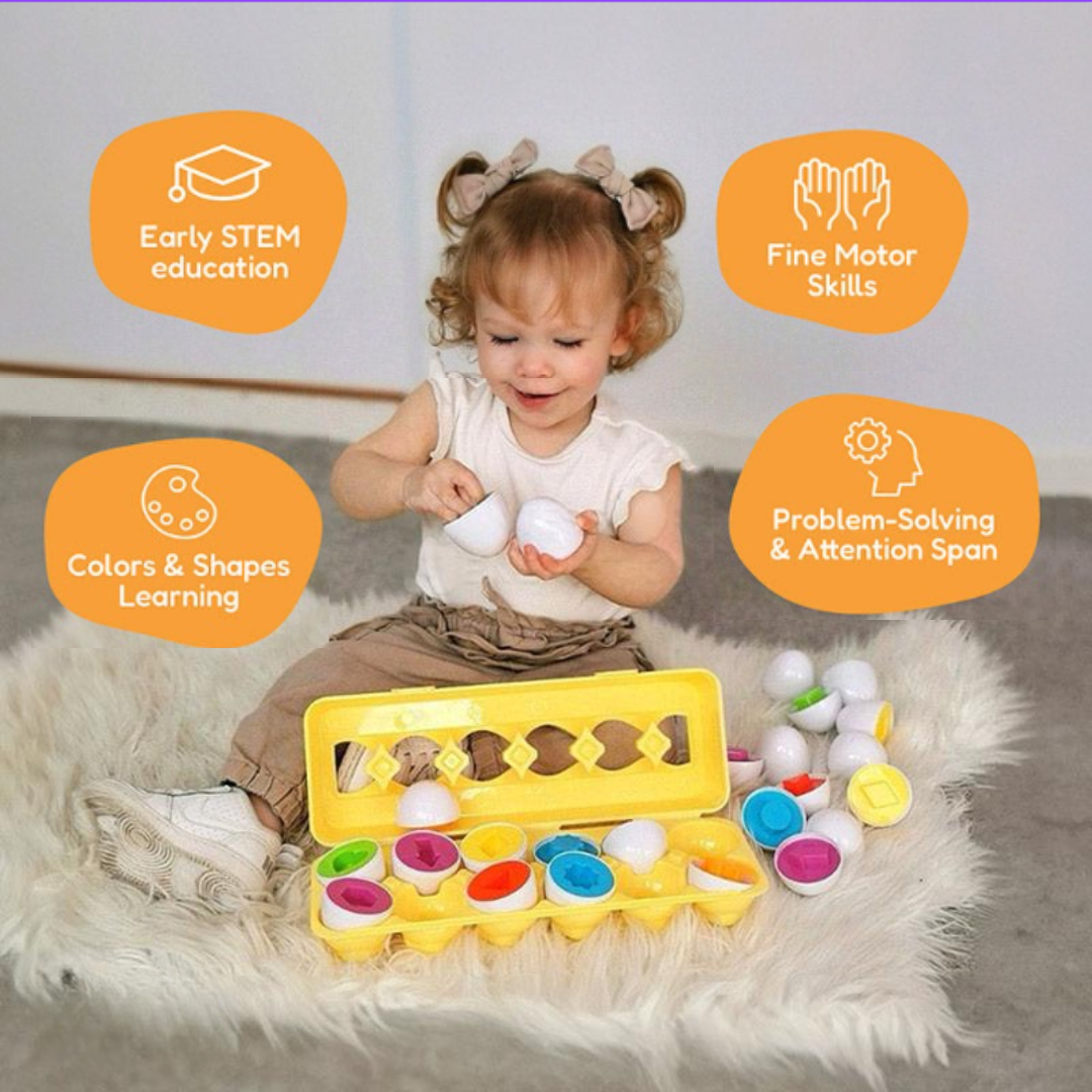Rasa Sayang Montessori Geometric Eggs