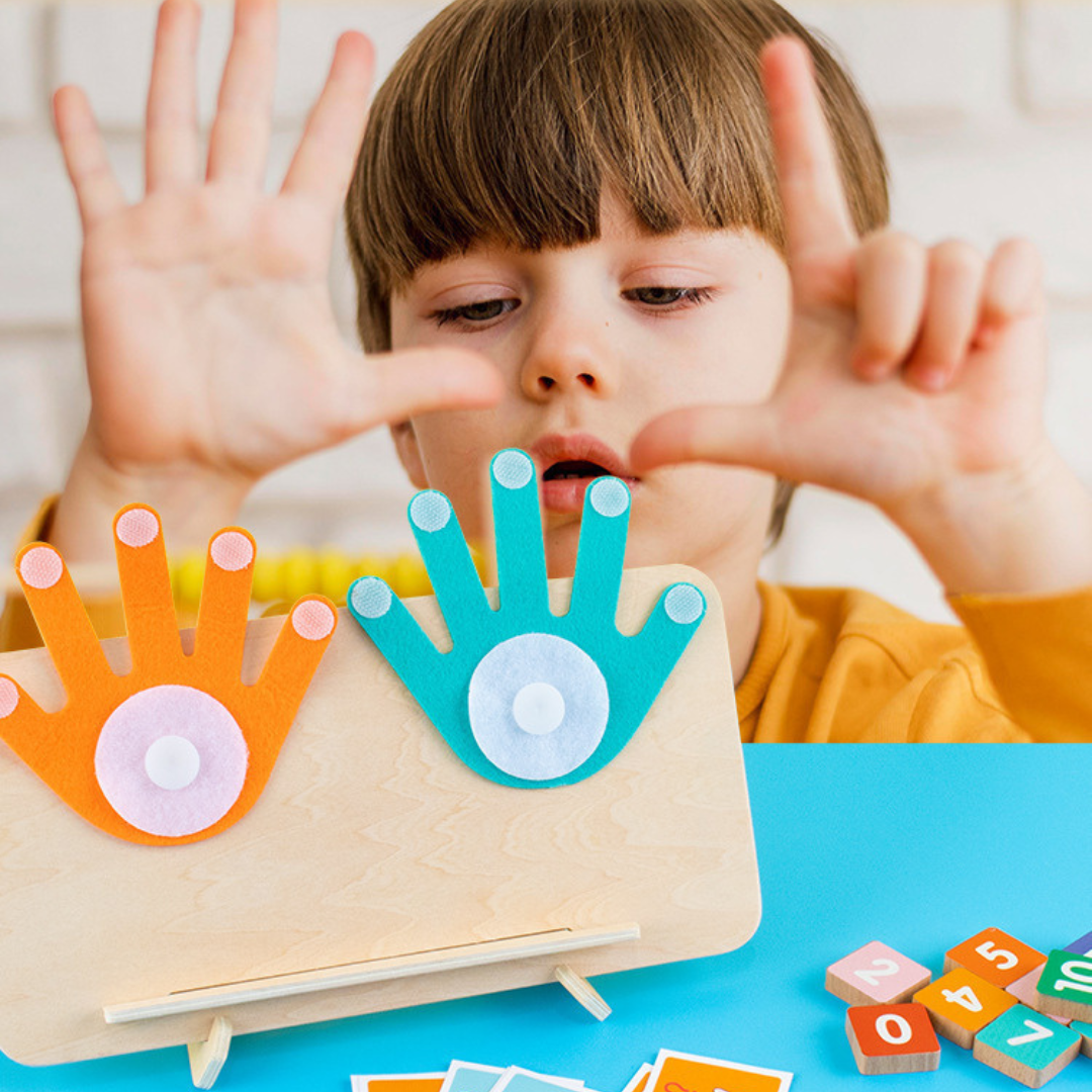 Rasa Sayang Montessori High Five Math Set