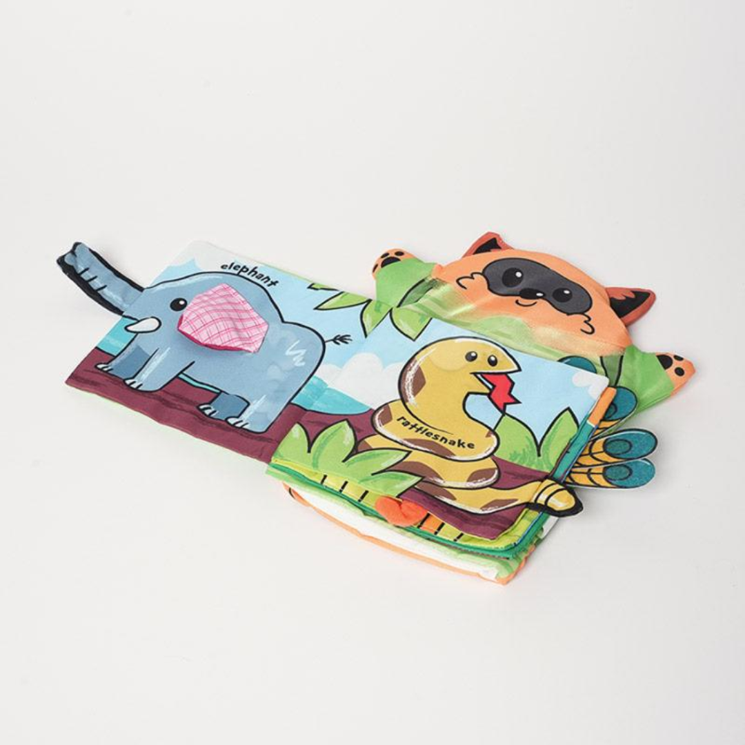 Rasa Sayang Montessori Baby Cloth Book