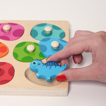 Rasa Sayang Montessori Dino Hatch & Match Set
