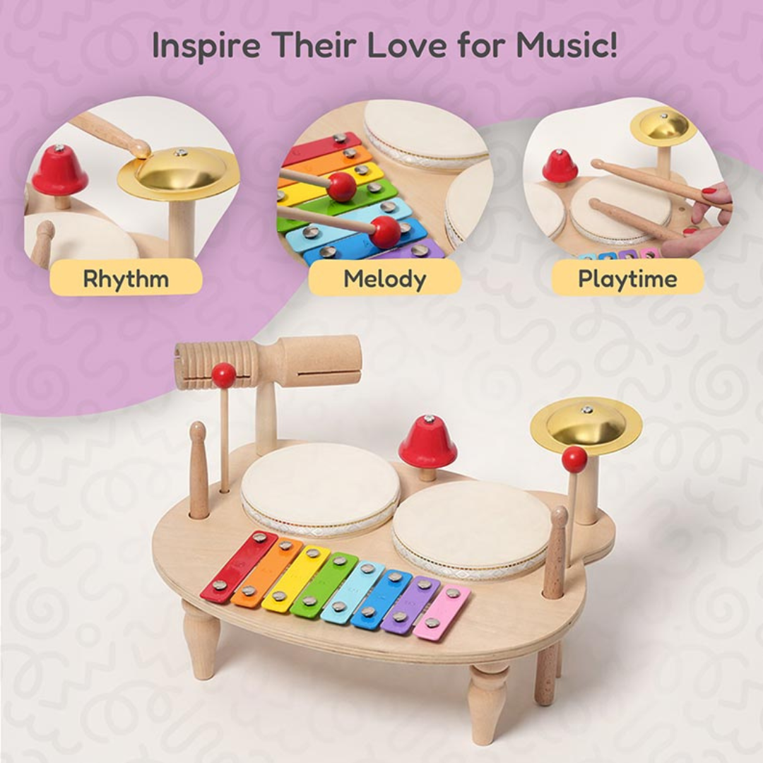 Rasa Sayang Montessori Musical Percussion Set