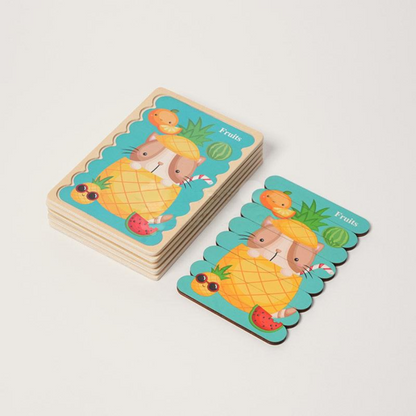 Rasa Sayang Montessori Double-Sided Puzzles (Pack of 5)