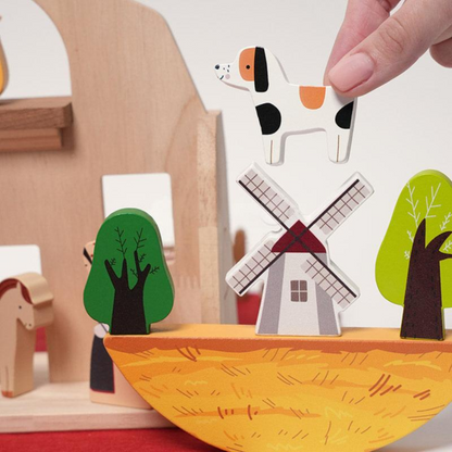 Rasa Sayang Montessori Travelling Farm Set