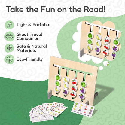 Rasa Sayang Montessori Double-Sided Matching Game