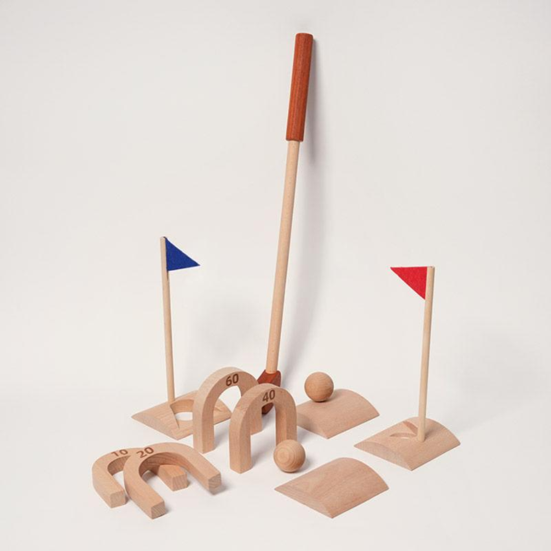 Rasa Sayang Montessori Premium Wooden Golf Set
